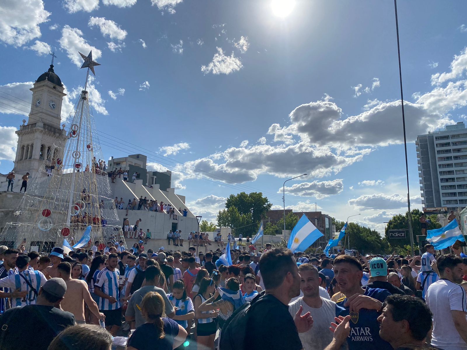 Argentina campeón del mundo y la alegría de los hinchas es imparable