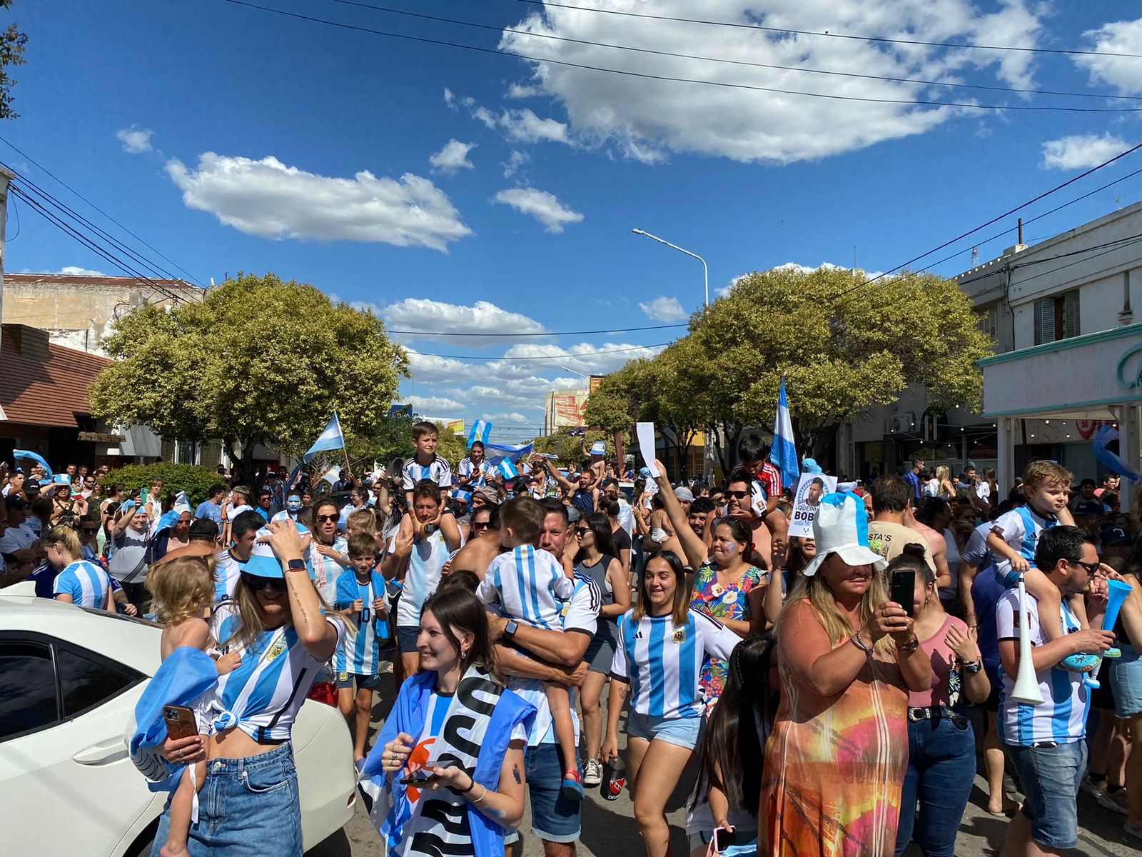 Argentina campeón del mundo y la alegría de los hinchas es imparable