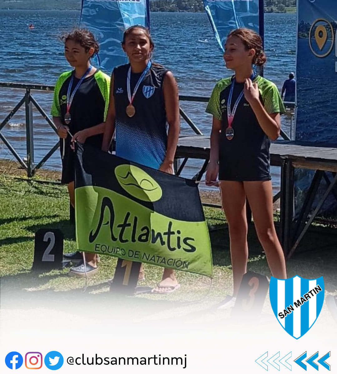 Fiorella Bustamante es la campeona provincial de aguas abiertas 