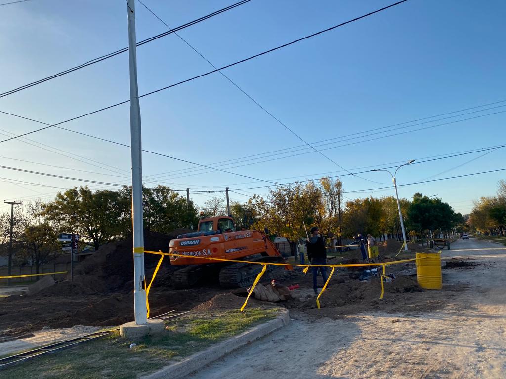 Corte de Ruta 9 por la obra del Gran Canal Noroeste