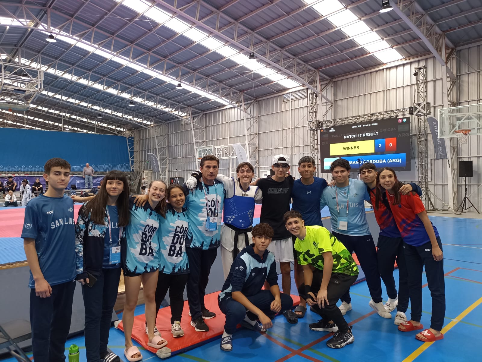 Juan Ignacio Busano se coronó campeón de los Juegos Binacionales Chile 2023