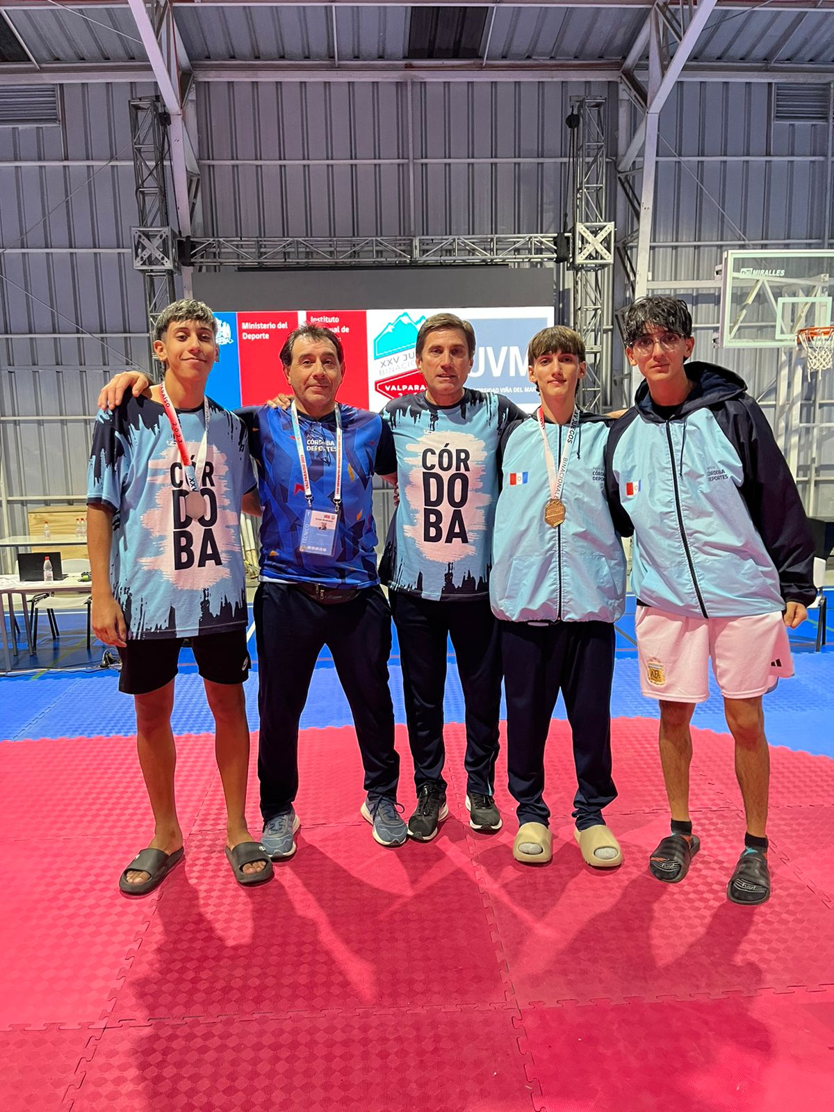 Juan Ignacio Busano se coronó campeón de los Juegos Binacionales Chile 2023