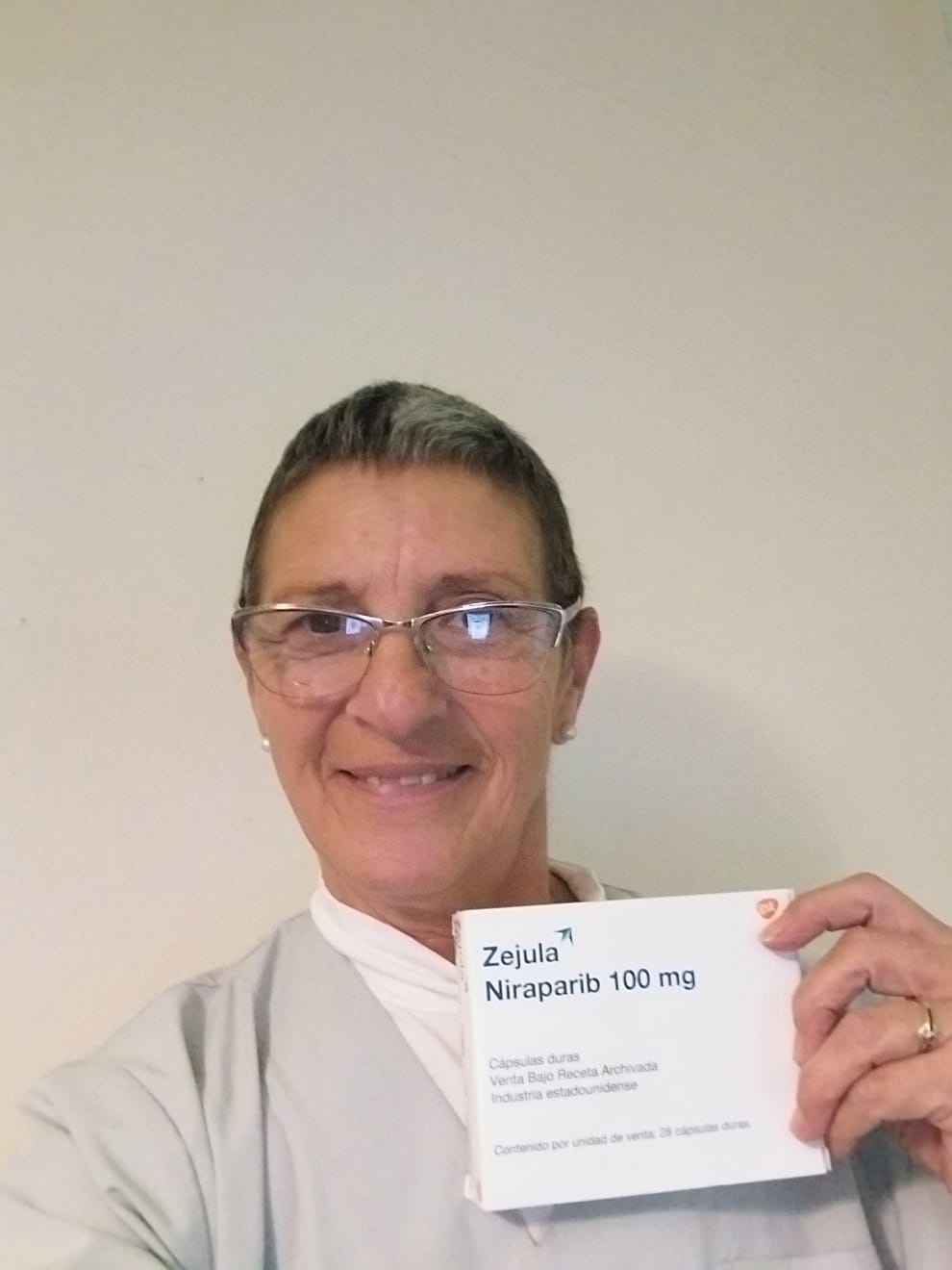 “Quiero seguir viviendo para disfrutar a mi familia, el cáncer no me va a vencer”, dijo María Letcher