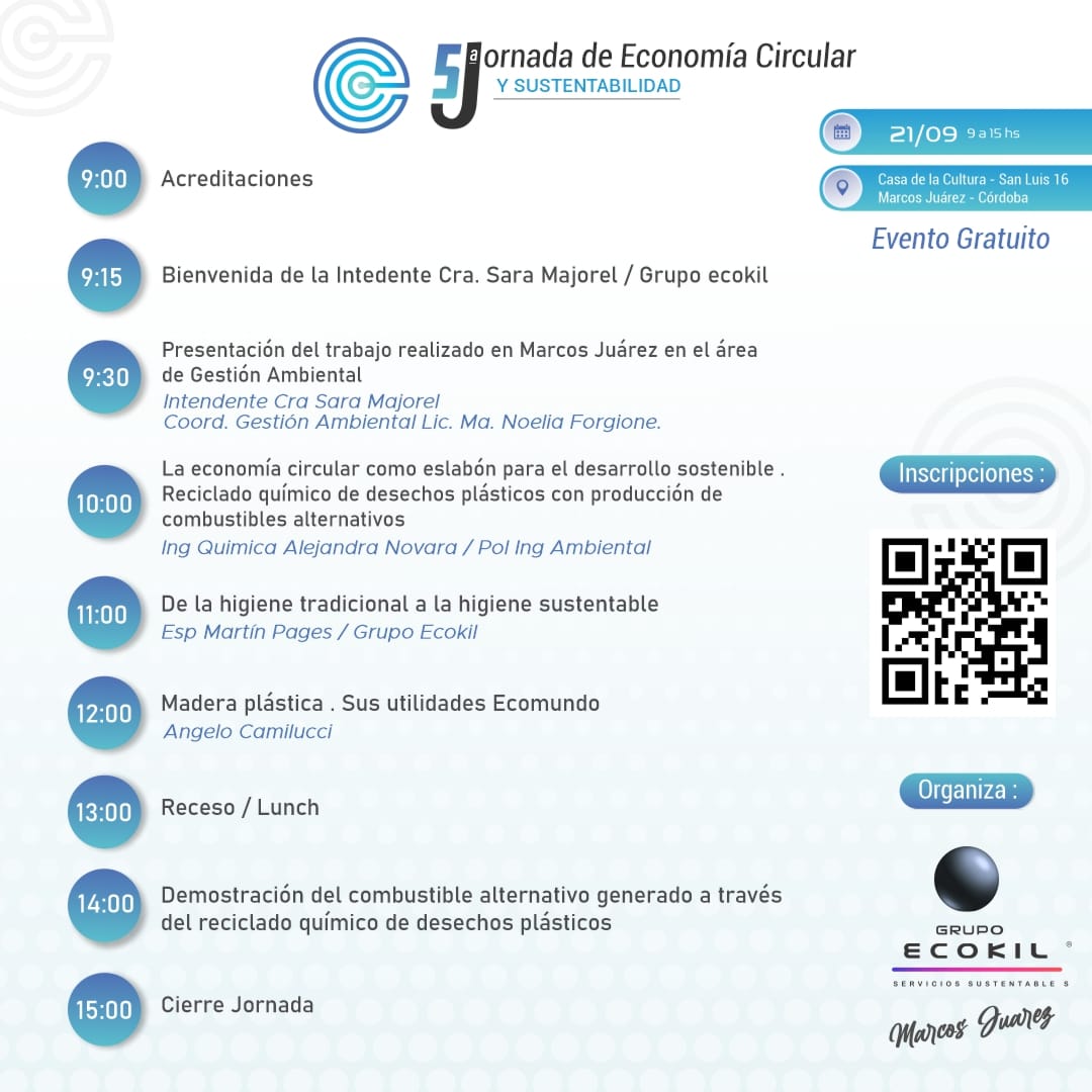 Quinta Jornada de Economía Circular y Sustentabilidad