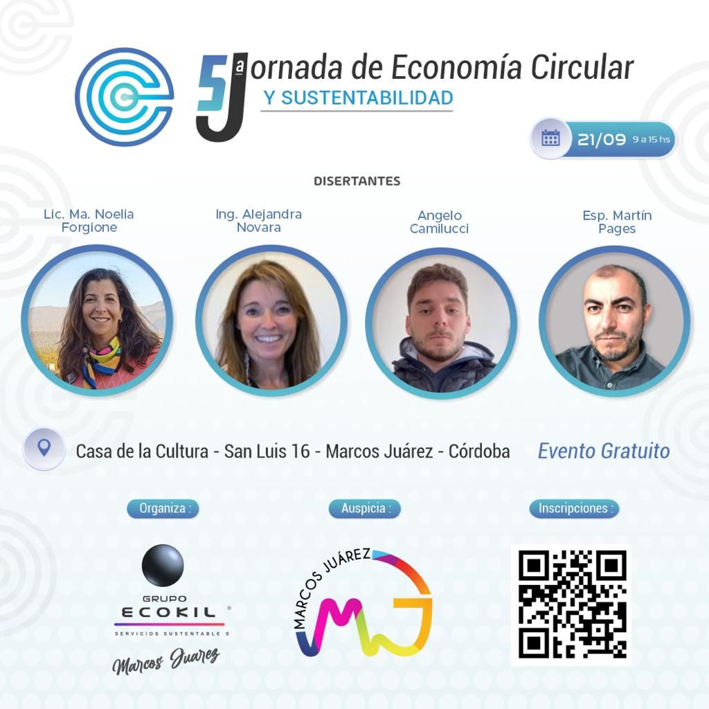 Quinta Jornada de Economía Circular y Sustentabilidad: “Lo que para uno es basura, para el otro es un insumo”