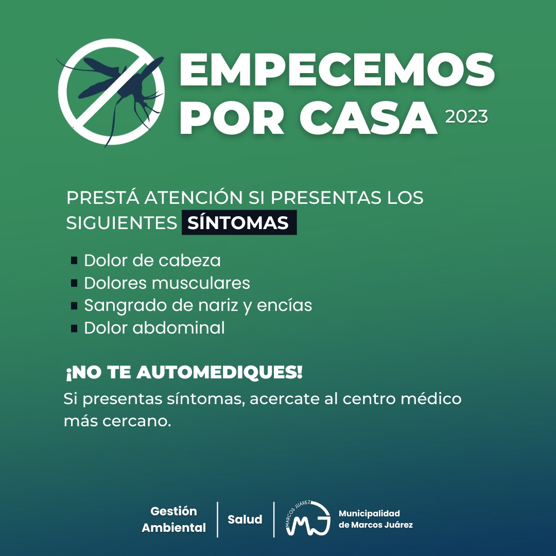 Campaña de limpieza de patios y jardines para la prevención del dengue